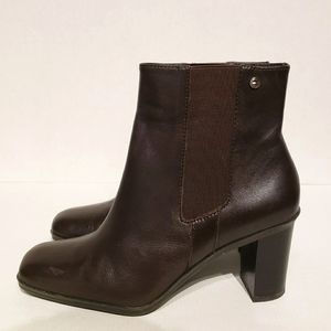 Tommy Hilfiger Brown Chelsea Boots